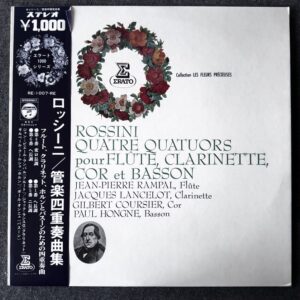 Rossini – Quatre Quatuors Pour Flute, Clarinette, Cor Et Basson